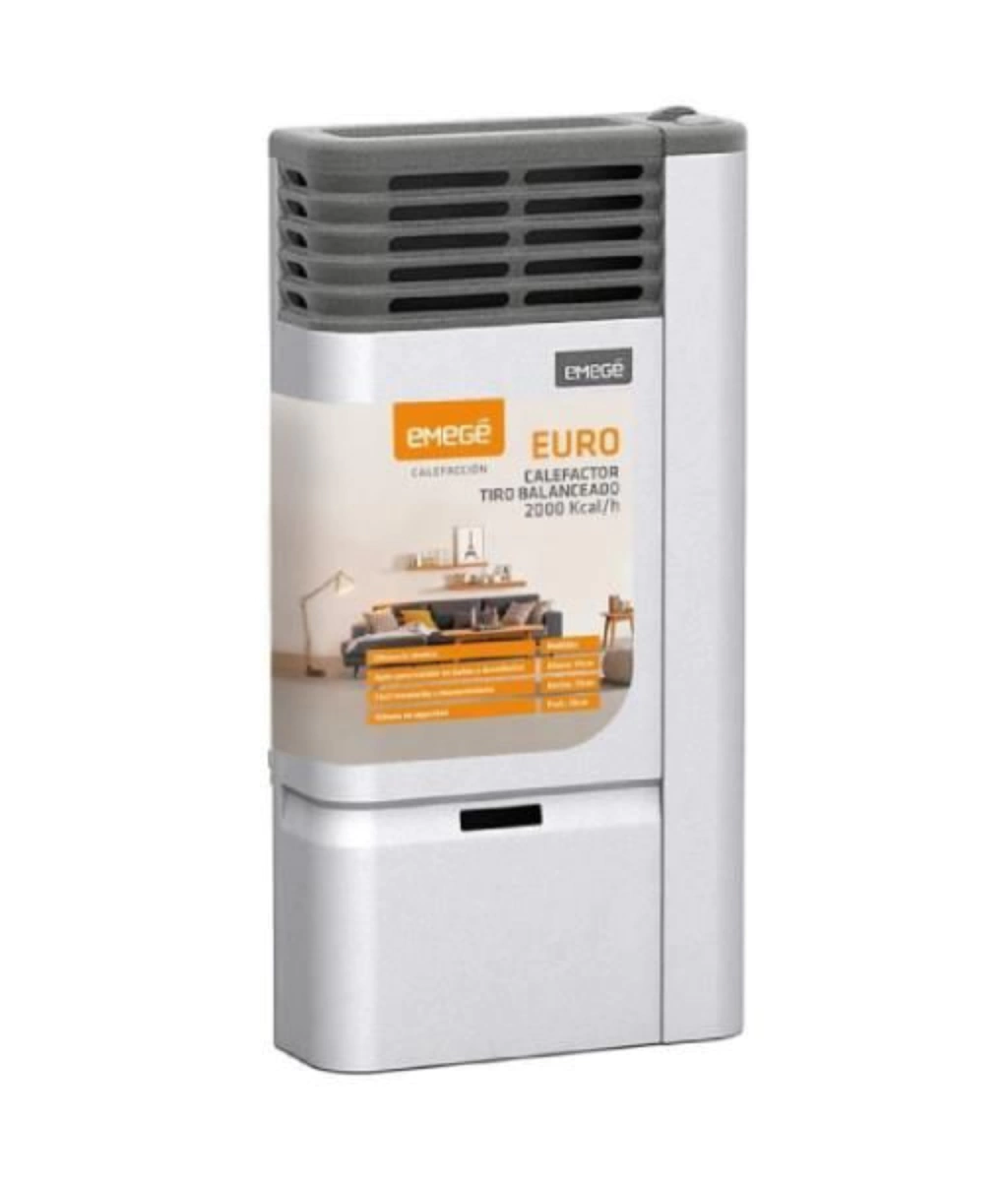 Estufa Tiro Balanceado Multigas SL 2000kcal color Beige EMEGE - Imagen 2
