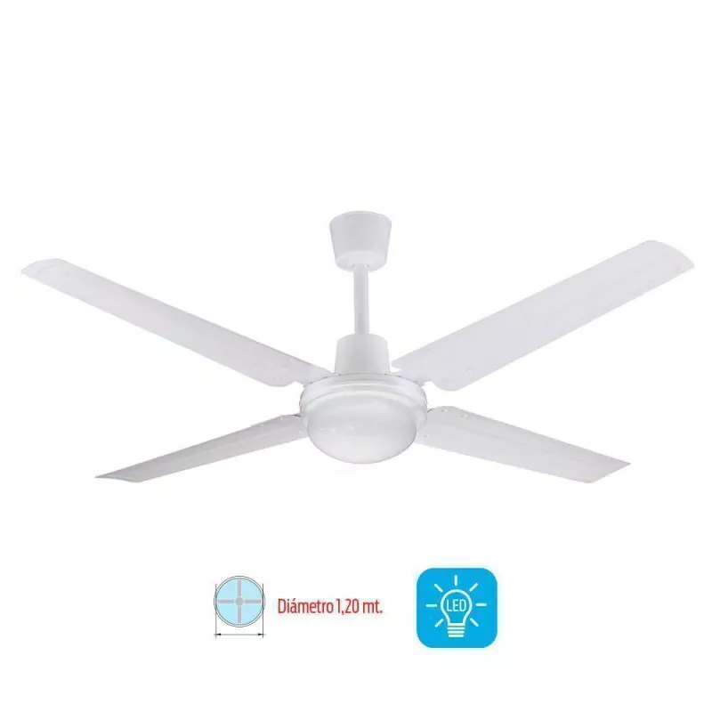 Ventilador de Techo VTHB114 5V C/L CHAPA LILIANA - Imagen 2