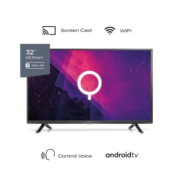 Smart tv 32" Led QT2-32ANDROID EQ HD QUINT