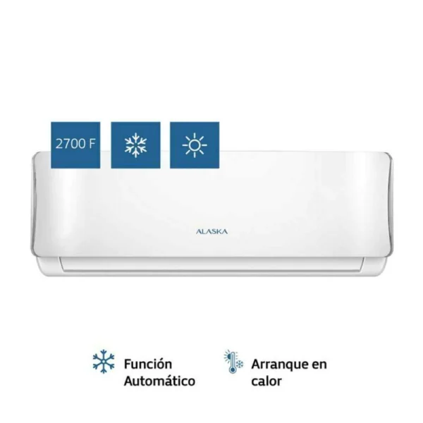 Aire acondicionado split F/C 2.550kw ASE26WCHU ALASKA