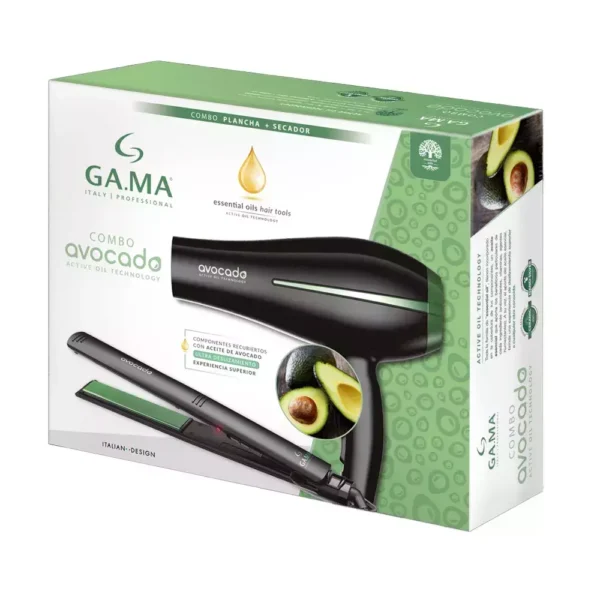 Secador + Planchita Avocado GAMA
