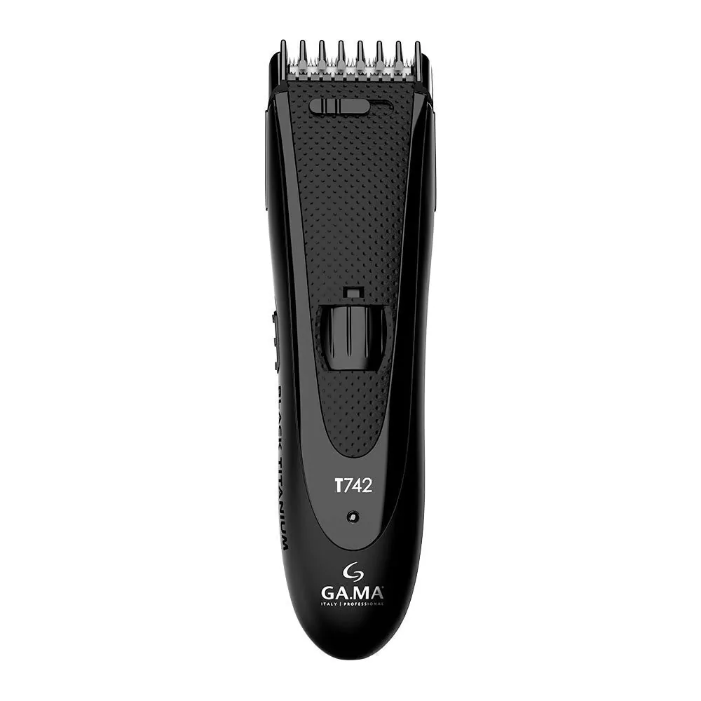 Corta Cabello T744 Black Titanium T742 +trimmer Nariz T312 Color Negro GAMA - Imagen 2