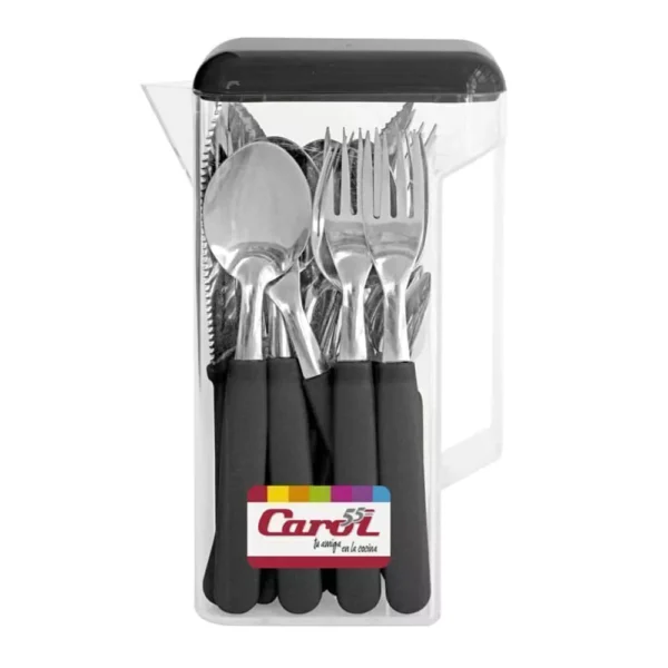 Set de Cubiertos 24Piezas + Jarra 44024 CAROL