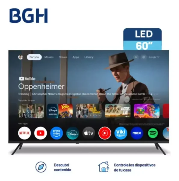 Smart TV 60" LED B6026US6G GOOGLE BGH