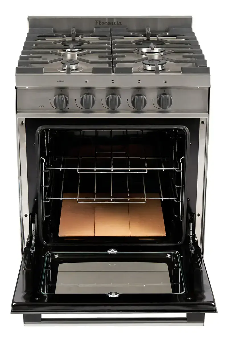 Cocina 4 hornallas SEMI INDUSTRIAL Flor5818 FLORENCIA - Imagen 2