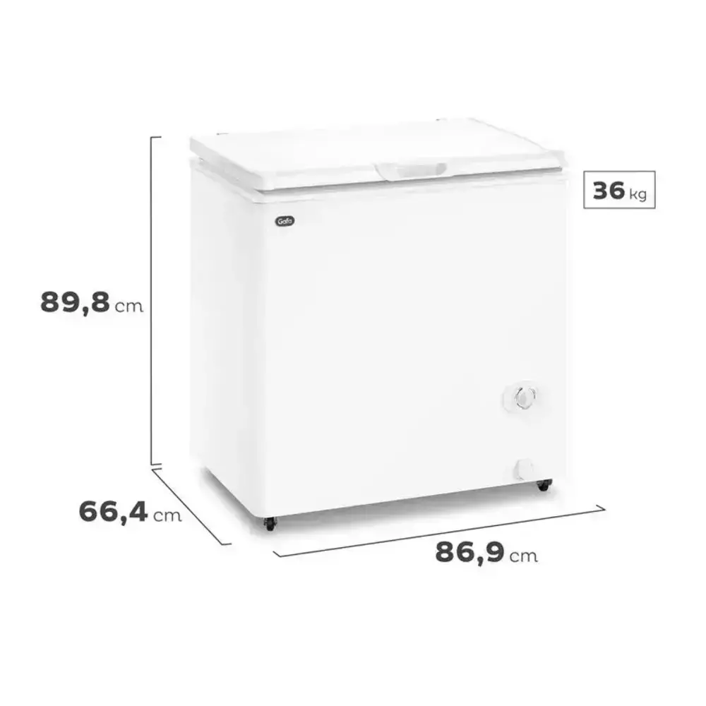 Freezer Horizontal Inverter Capacidad 200 Litros GAFA - Imagen 2