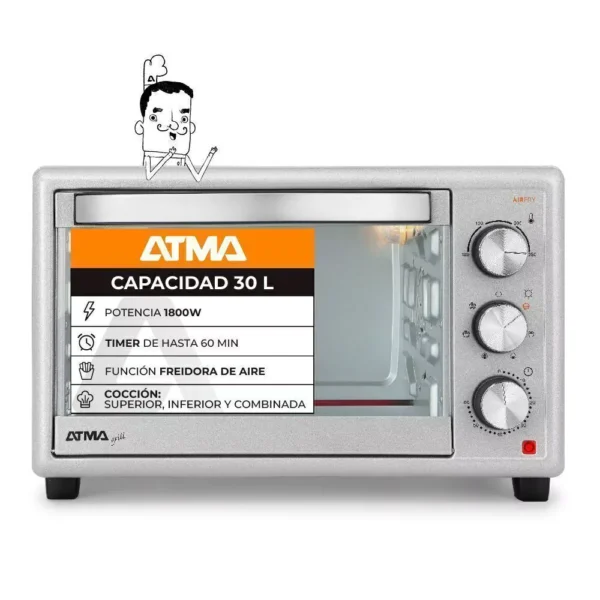 Horno Eléctrico HGFA3023PI 30L ATMA