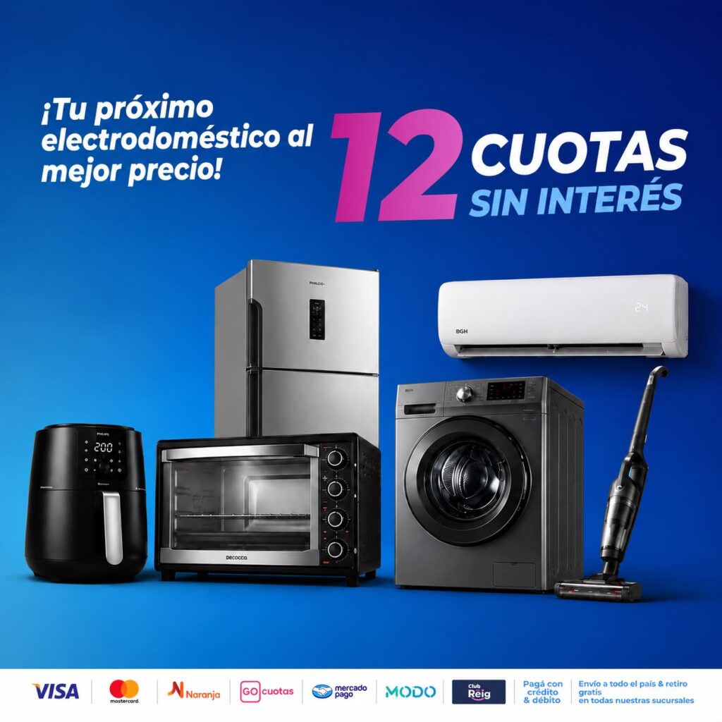 Casa Reig — electrodomésticos y tecnología