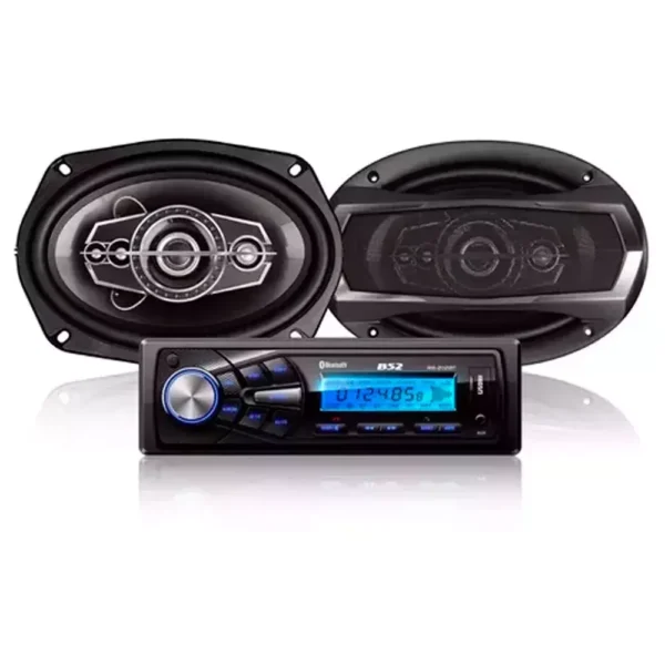 Kit Stereo + Parlante ELK-6321BT 6" B52