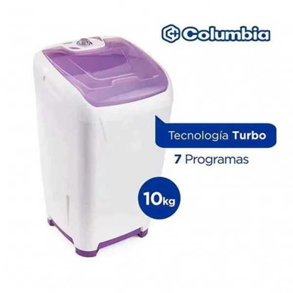 Lavarropas Semi Automático FAM LSC10001 10KG CON/BOMBA COLUMBIA