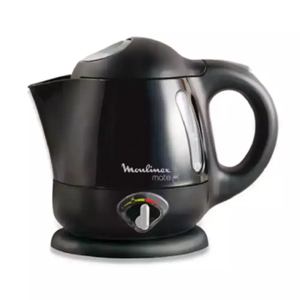 Pava Eléctrica Mate Negra con Regulador de Temperatura MOULINEX
