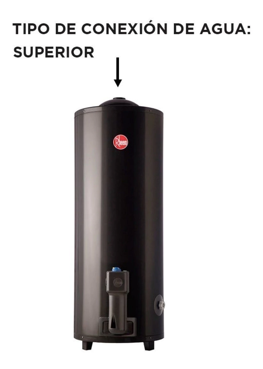 Termotanque 150 Litros de Apoyar Carga Superior RHEEM - Imagen 2