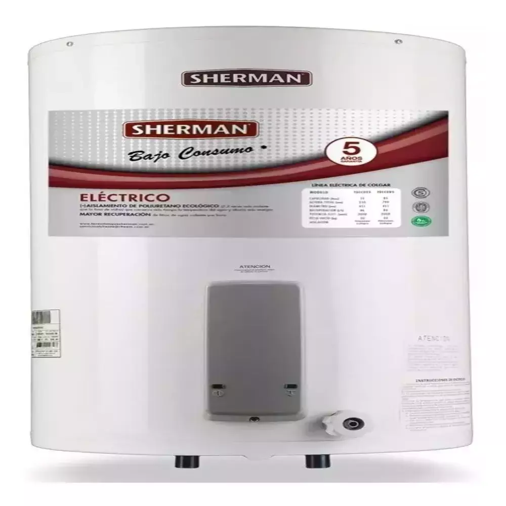 Termotanque Eléctrico 55Litros COLGAR SHERMAN - Imagen 2