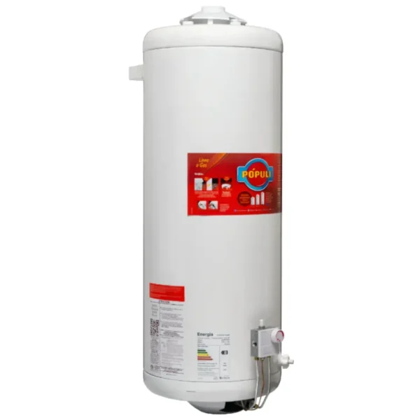 Termotanque 100 LITROS Gas Natural POPULI ECOTERMO