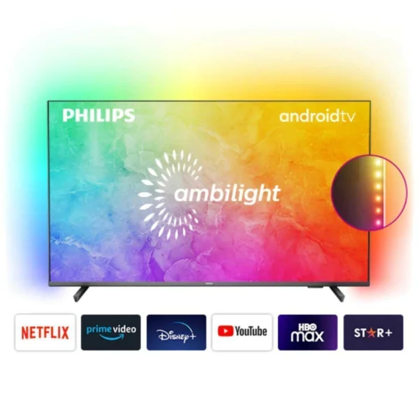Smart tv 65"LED 65PML9118/77 Android PHILIPS