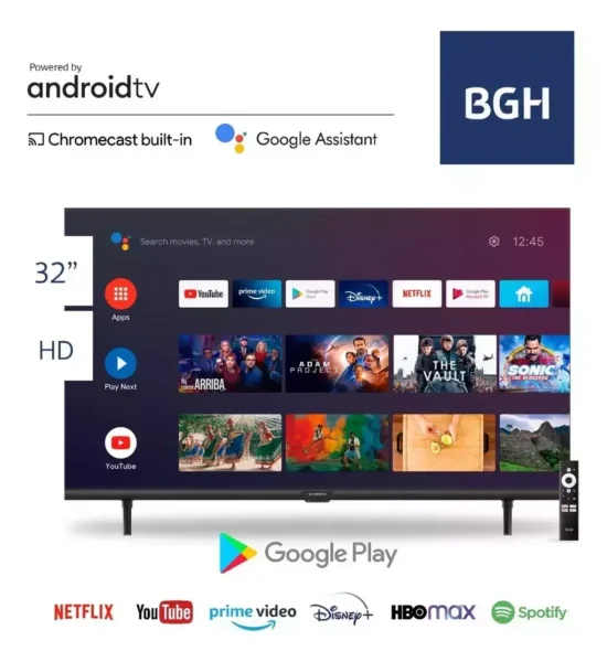 Smart tv 32" B322555A ANDROID BGH