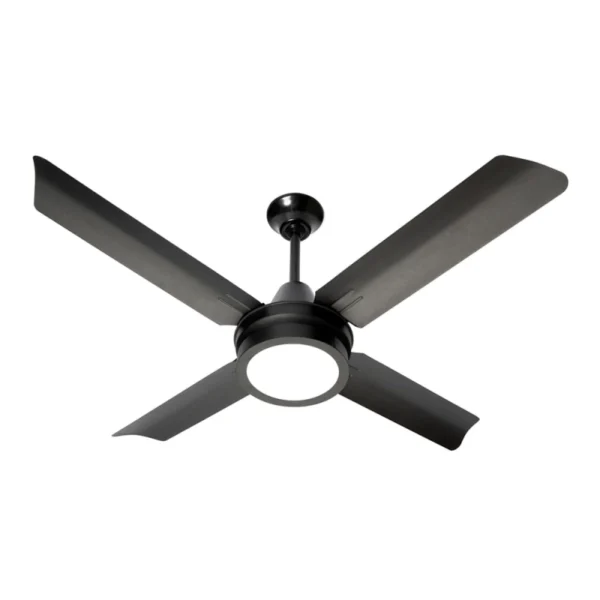 Ventilador de Techo VT NEGRO C/LUZ C/R SEVERBON