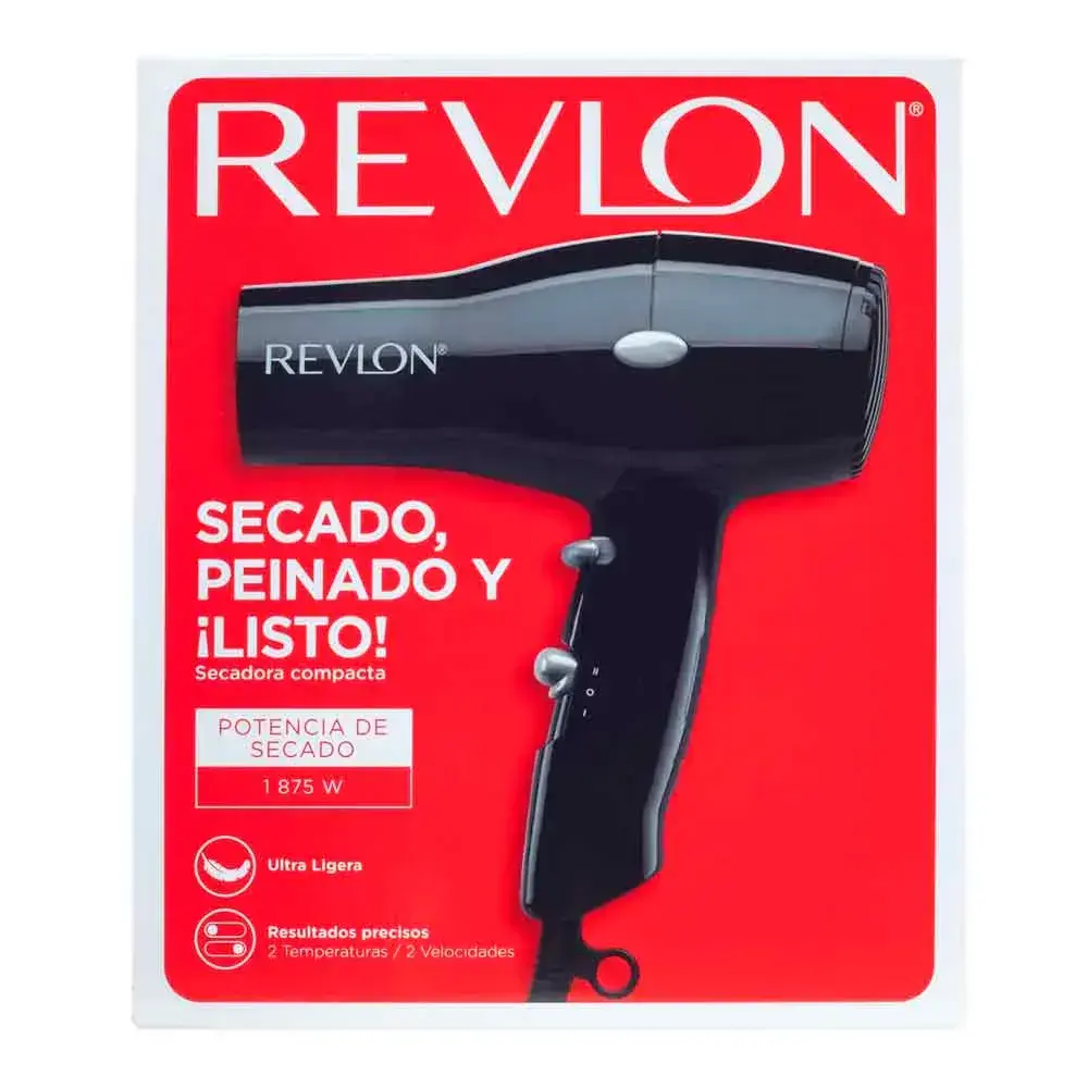 Secador de cabello RVDR5260BLAAV1 NEGRO REVLON