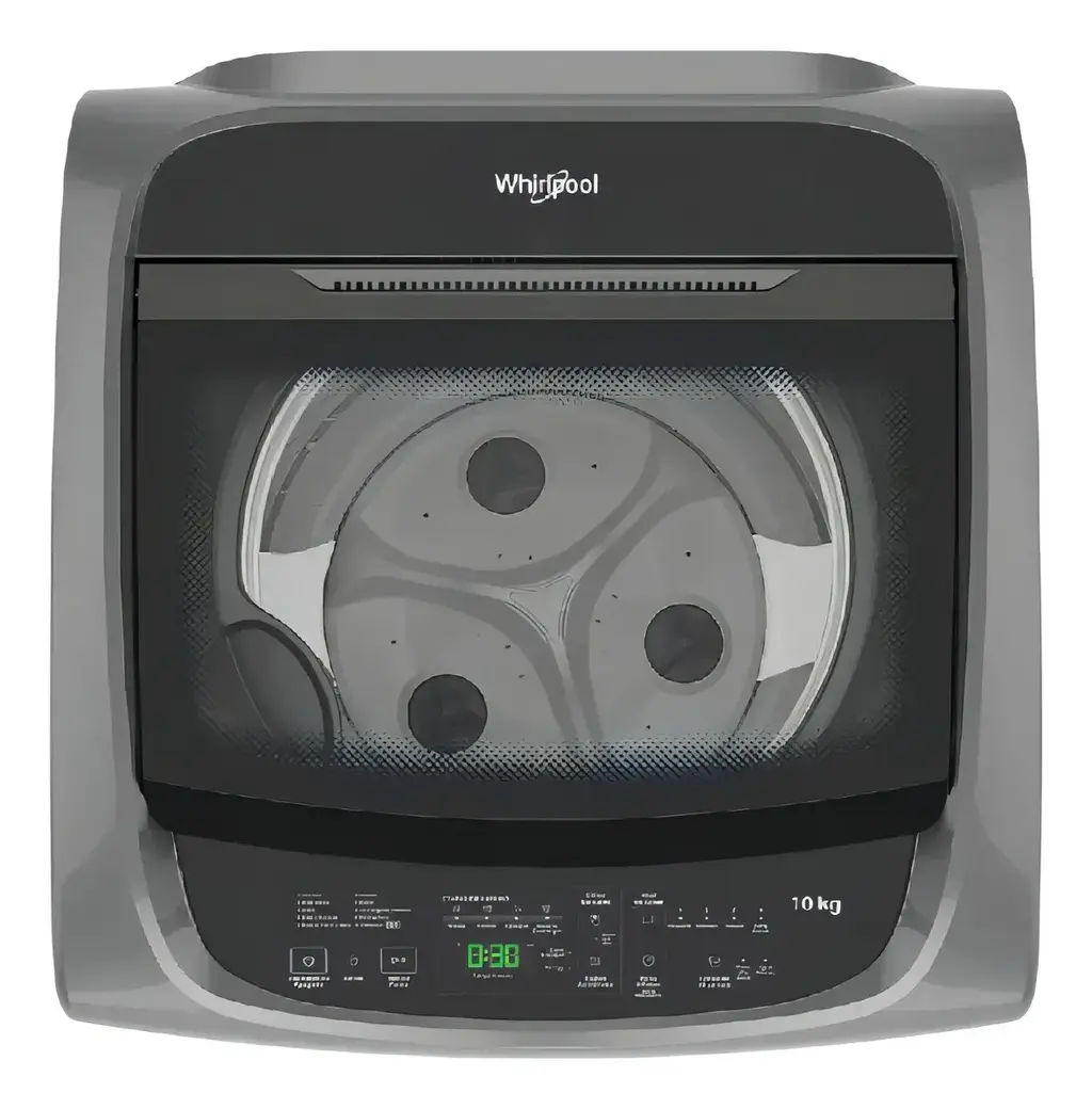 Lavarropas Automático WW10HJTBZWA 10 KG GRIS WHIRPOOL